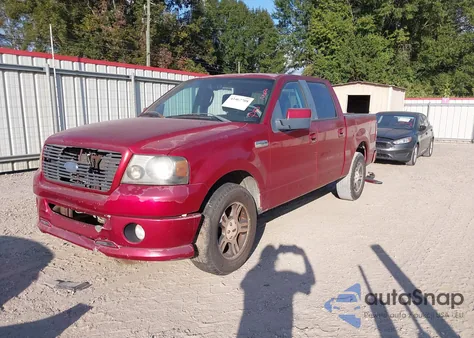 2007 Ford F-150 Fx2/Lariat/Xlt from USA, damaged, VIN 1FTPW12V97KB65572